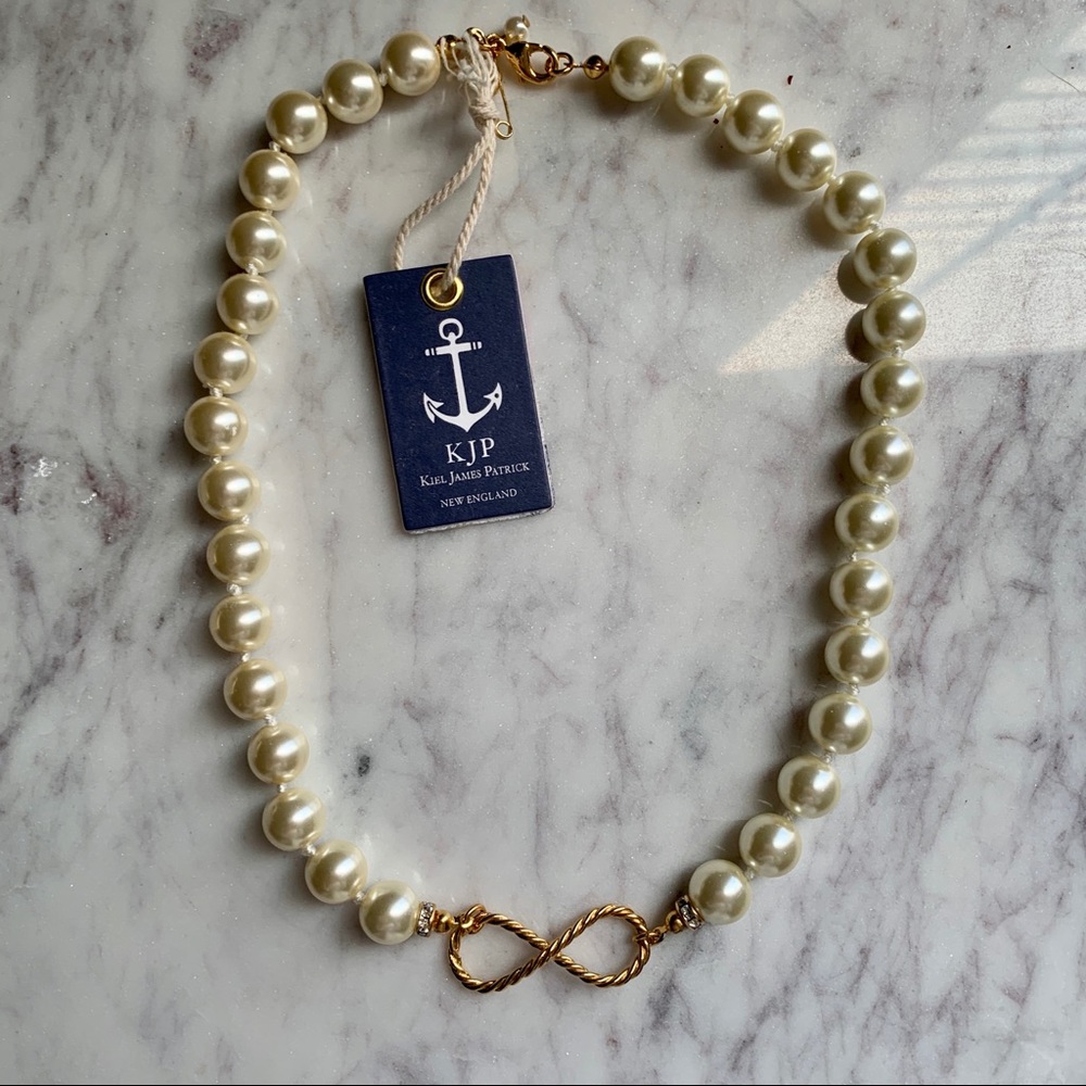 NWT Kiel James Patrick Forever Pearls Necklace